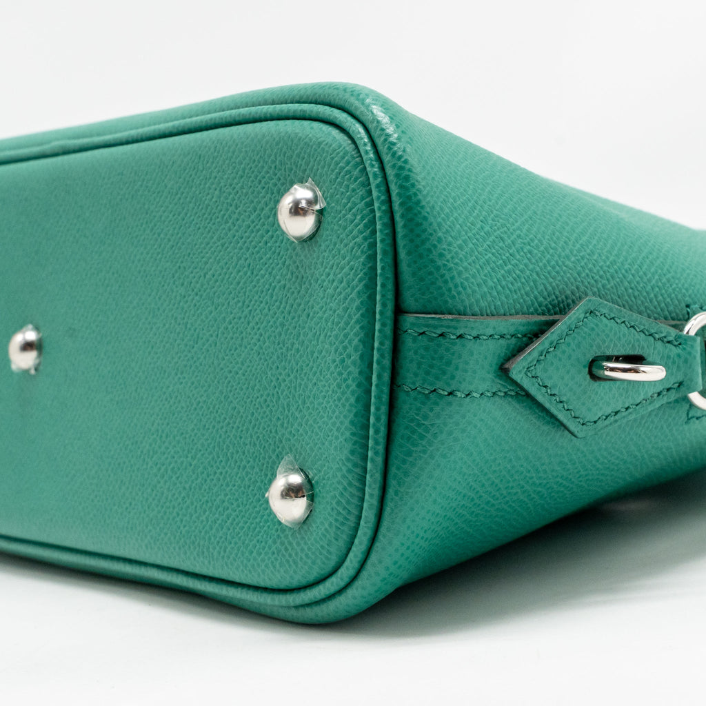 HERMES BOLIDE 1923 25 EPSOM VERT JADE SHW