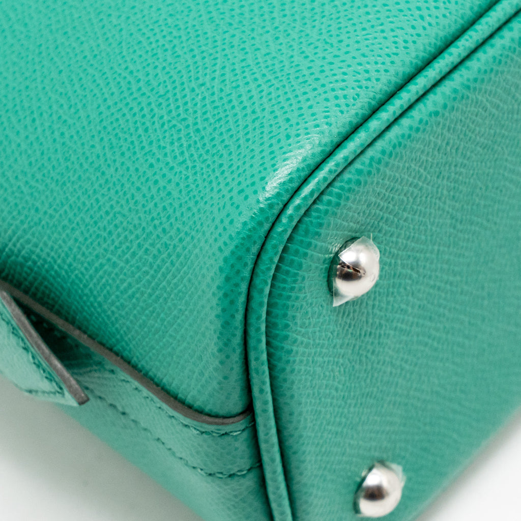 HERMES BOLIDE 1923 25 EPSOM VERT JADE SHW