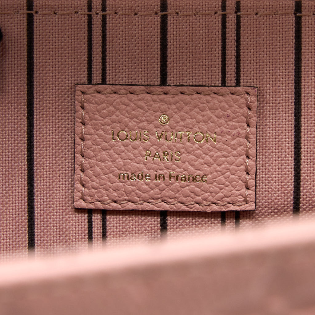 LOUIS VUITTON POCHETTE MÉTIS MONOGRAM EMPREINTE PINK GHW