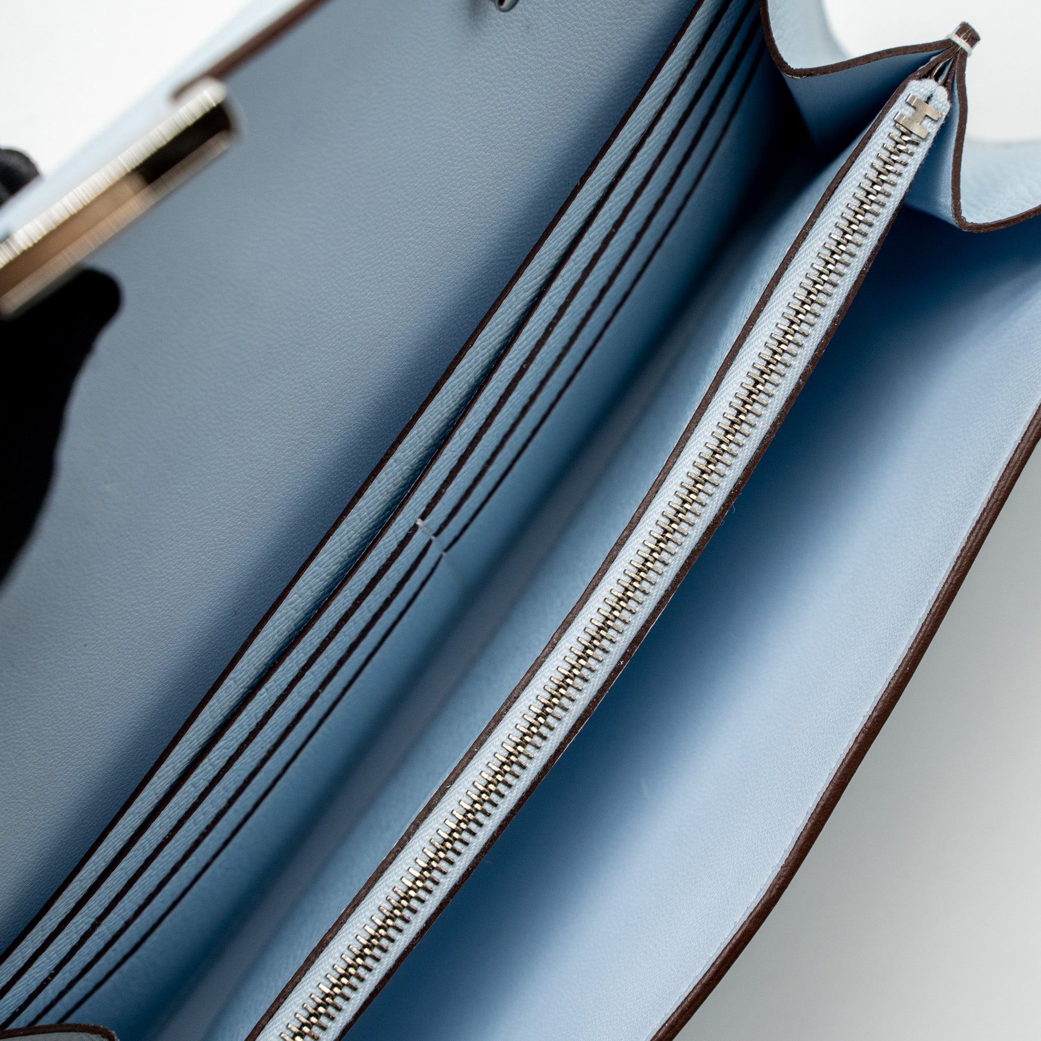 HERMES CONSTANCE TO GO EPSOM BLUE BRUME SHW