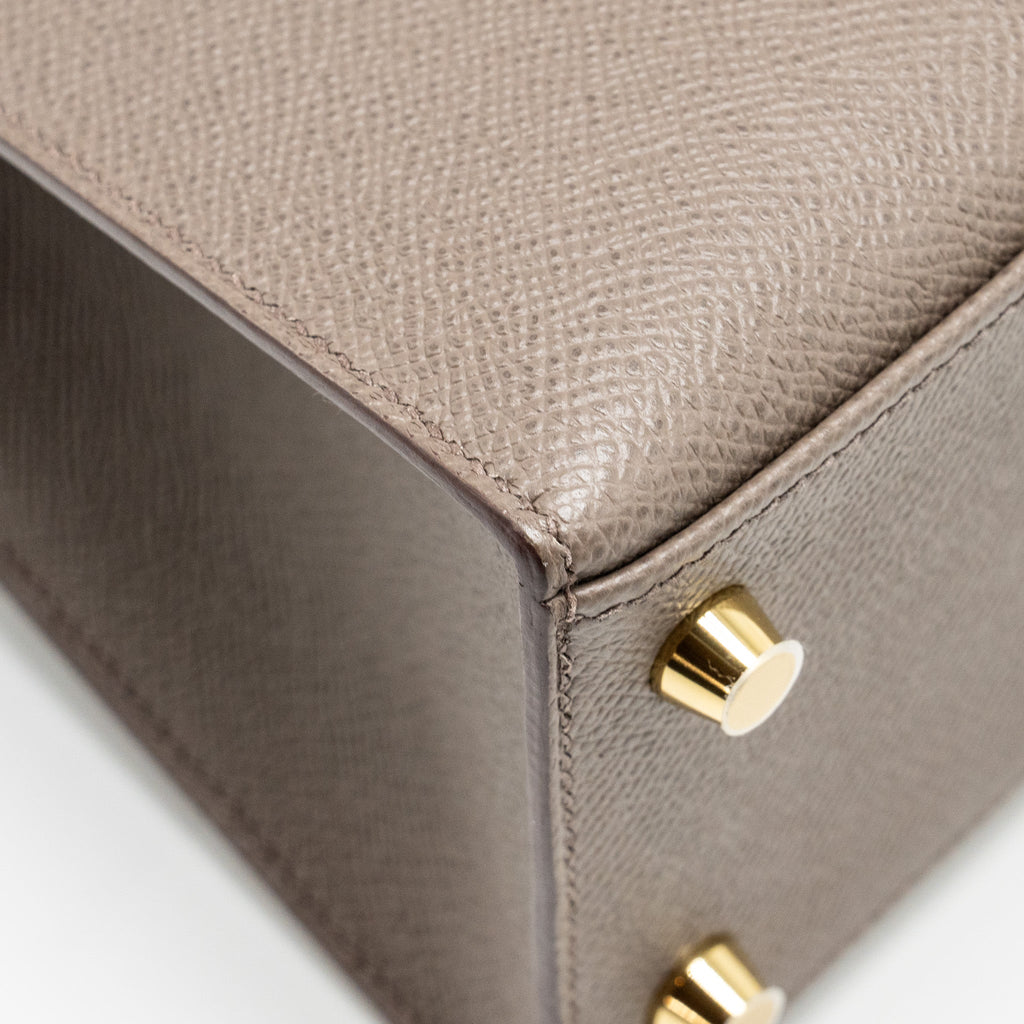 HERMES KELLY 25 EPSOM GRIS ETAIN GHW