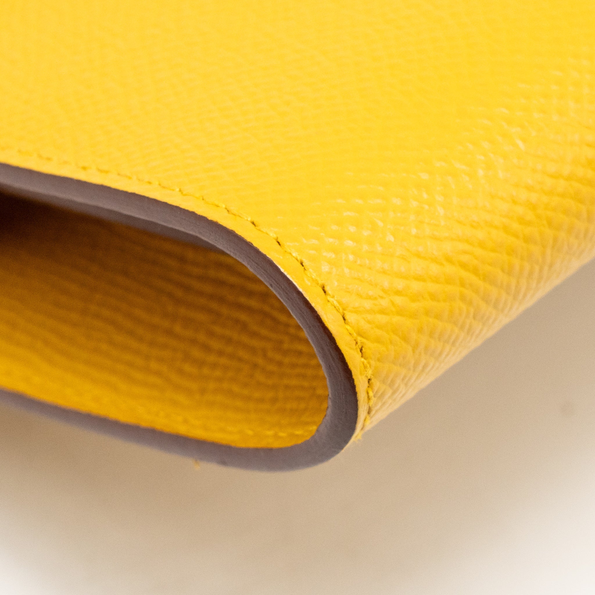HERMES KELLY TO GO EPSOM 9D JAUNE AMBRE SHW