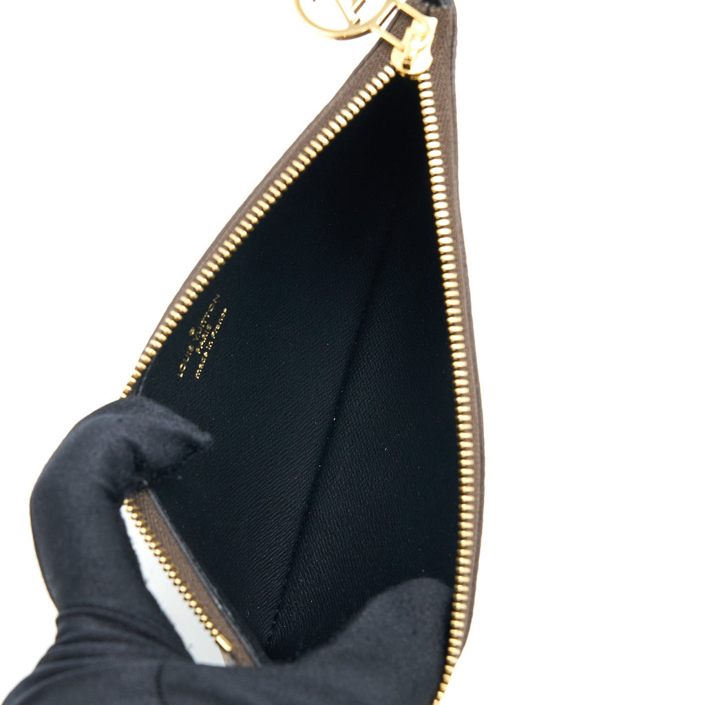 LOUIS VUITTON TRIO POUCH M68756 MONOGRAM REVERSE GHW