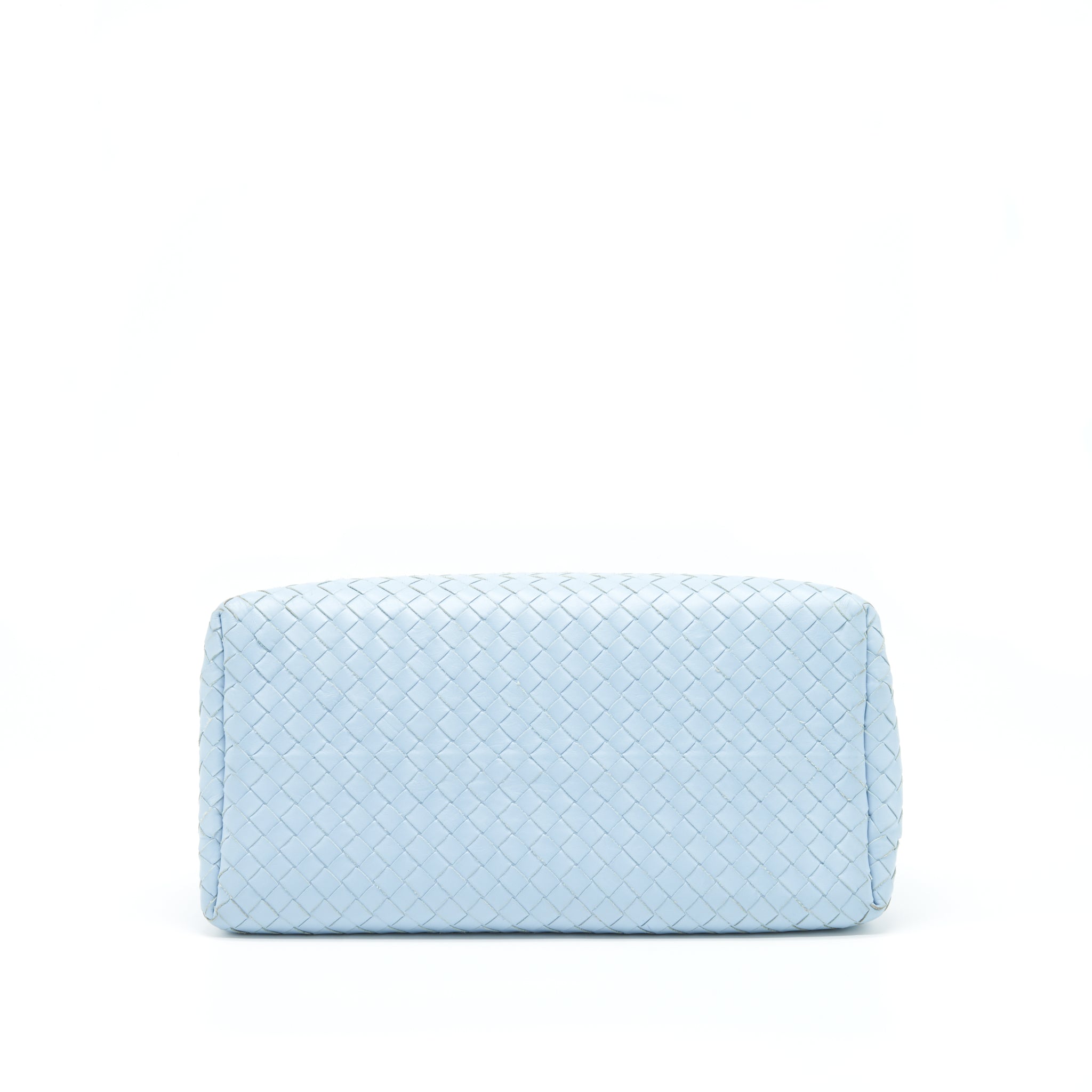 BOTTEGA VENETA ROMA TOTE BAG LAMBSKIN LIGHT BLUE