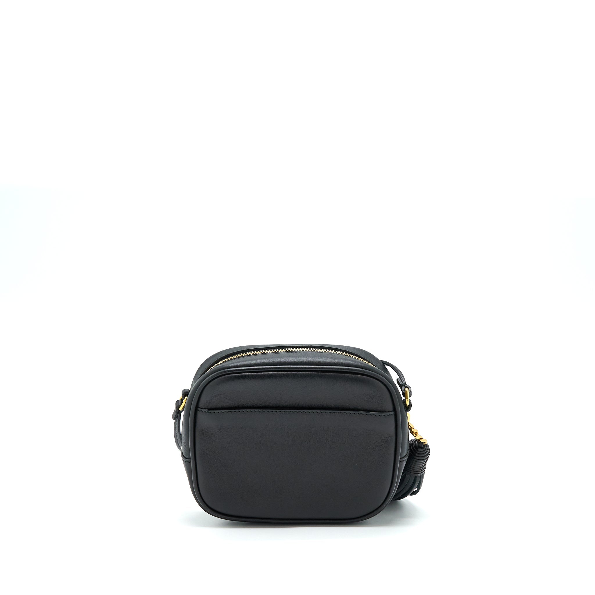 SAINT LAURENT/ YSL MINI CAMERA CROSSBODY BAG BLACK GHW
