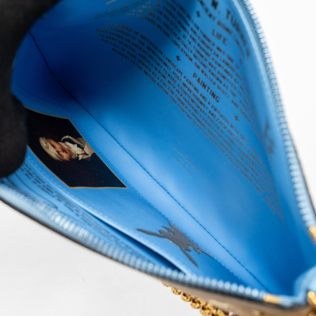LOUIS VUITTON JEFF KOONS CHAIN POUCH MULTICOLOR GHW