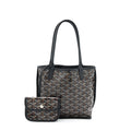 GOYARD ANJOU MINI REVERSIBLE TOTE BLACK/MULTICOLOUR