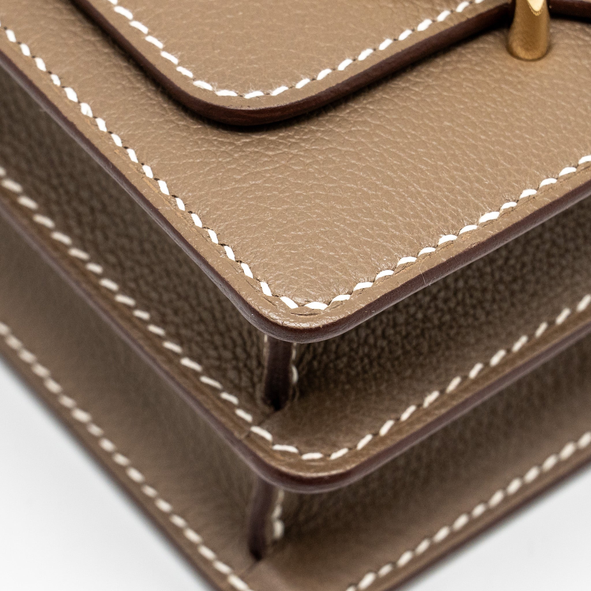HERMES MINI ROULIS EVERCOLOR ETOUPE LGHW