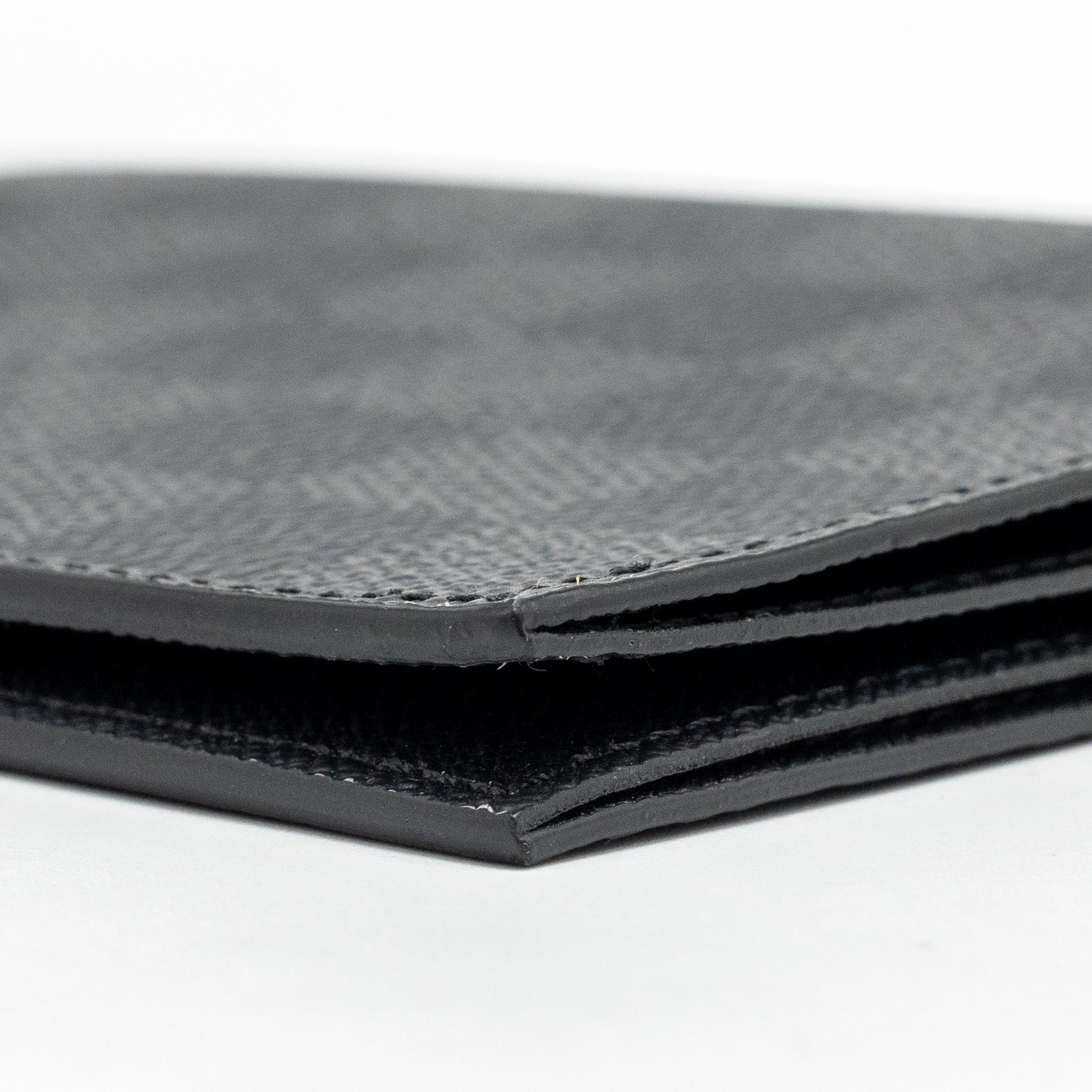 LOUIS VUITTON PASSPORT COVER DAMIER GRAPHITE CANVAS BLACK