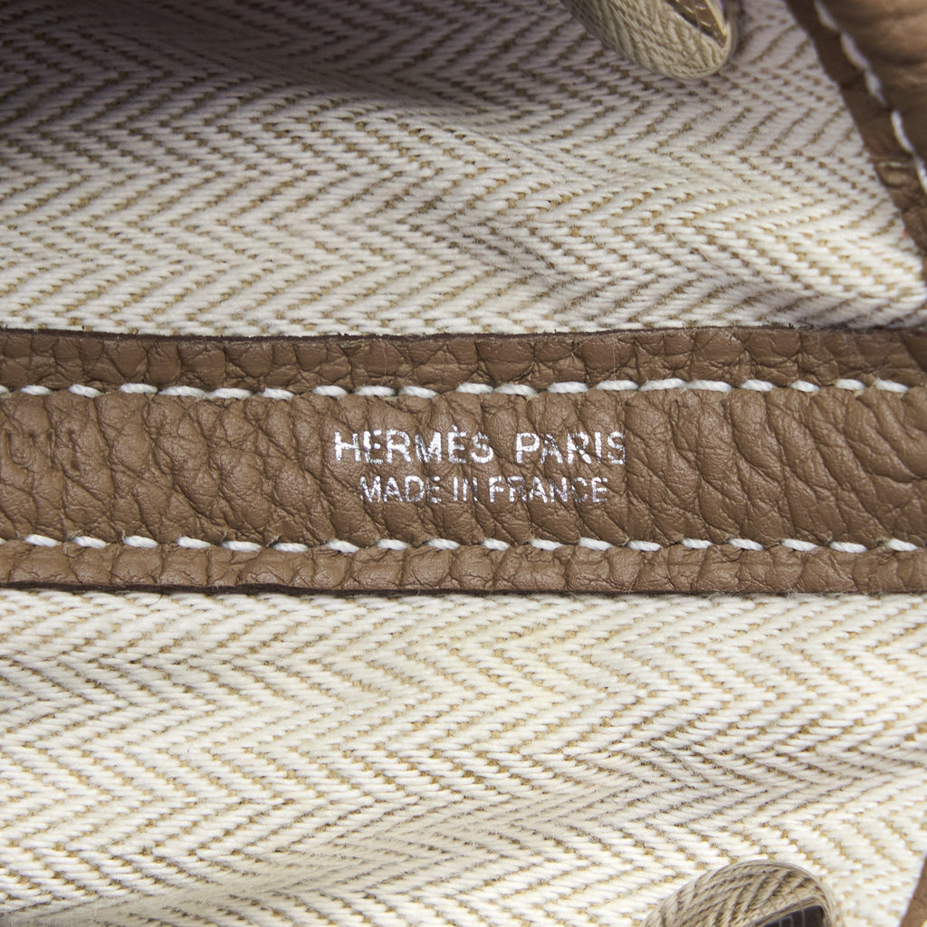 HERMES GARDEN PARTY 30 NEGONDA ETOUPE SHW
