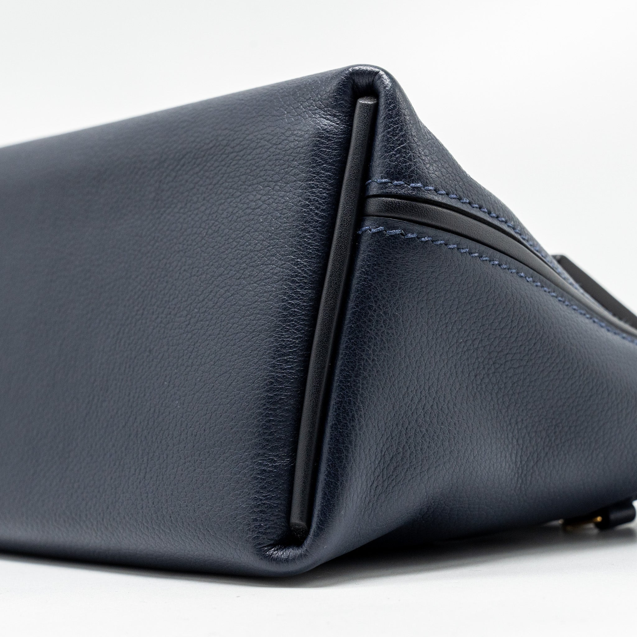 HERMES MINI 24/24 2424-21 BAG EVERCOLOR / SWIFT BLUE NUIT/CABAN/ZELLIGE  GHW