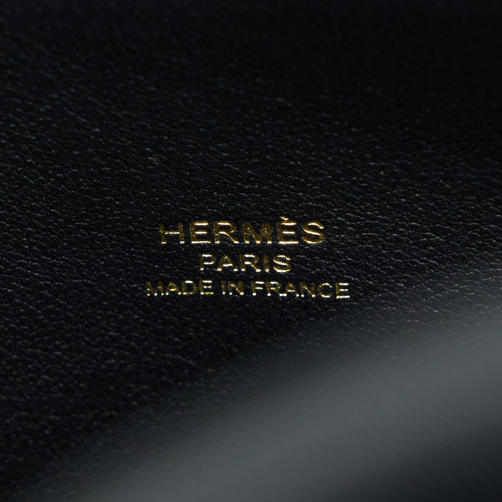 HERMES BOLIDE 1923 25 EPSOM BLACK GHW