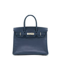 HERMES BIRKIN 30 EPSOM DARK BLUE SHW