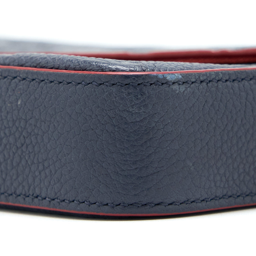 LOUIS VUITTON FELICIE POCHETTE MONOGRAM EMPREINTE NAVY GHW