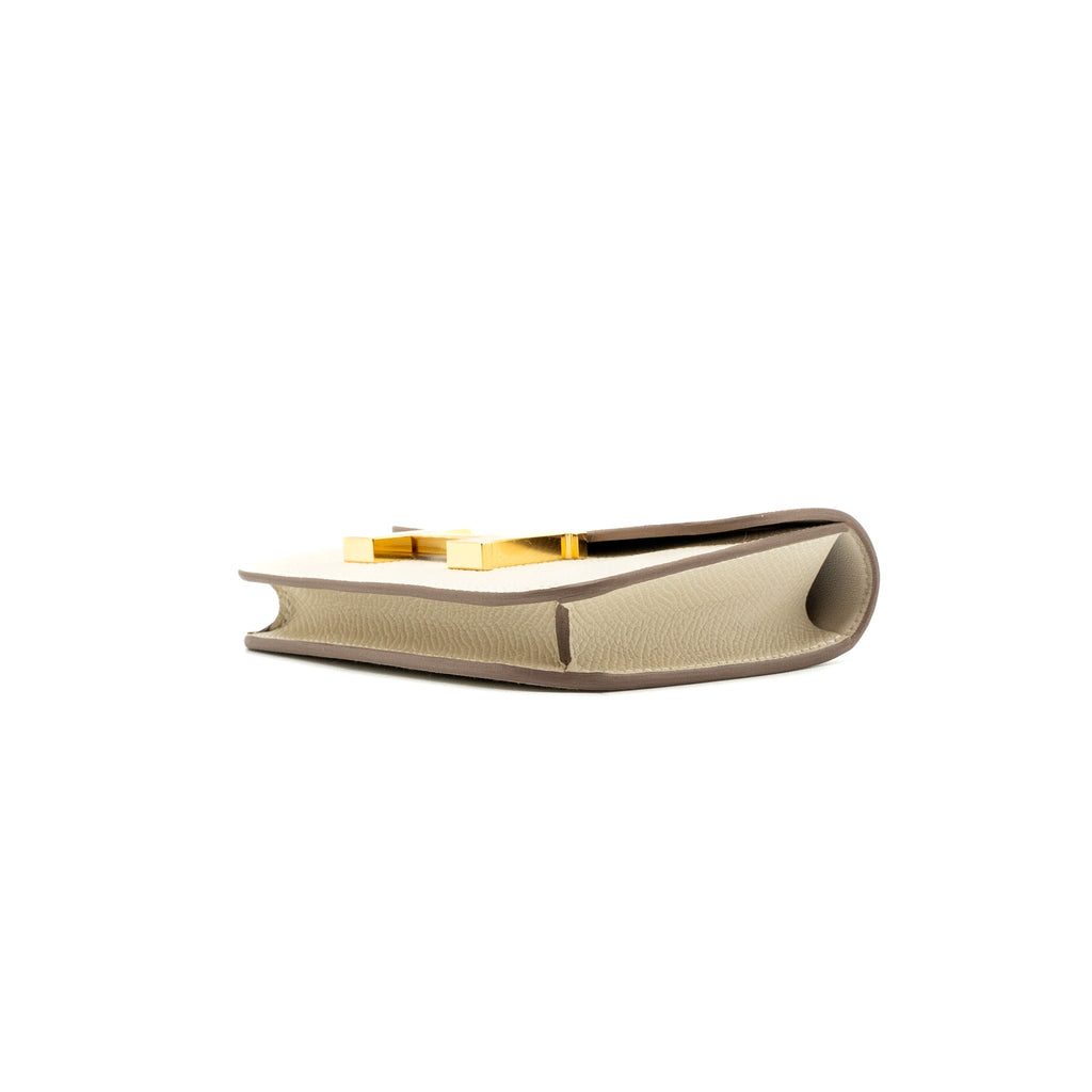 HERMES CONSTANCE SLIM EPSOM CRAIE GHW