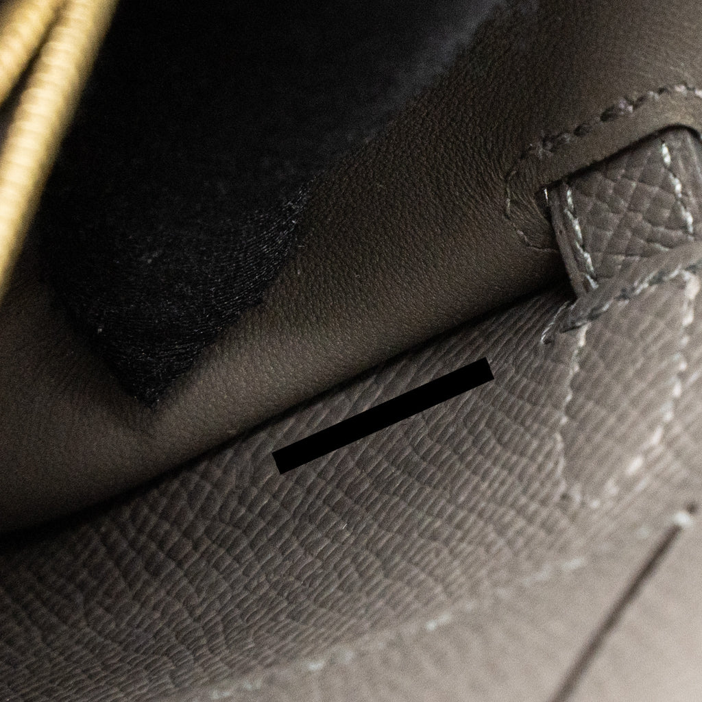 HERMES KELLY TO GO EPSOM GRIS MEYER GHW