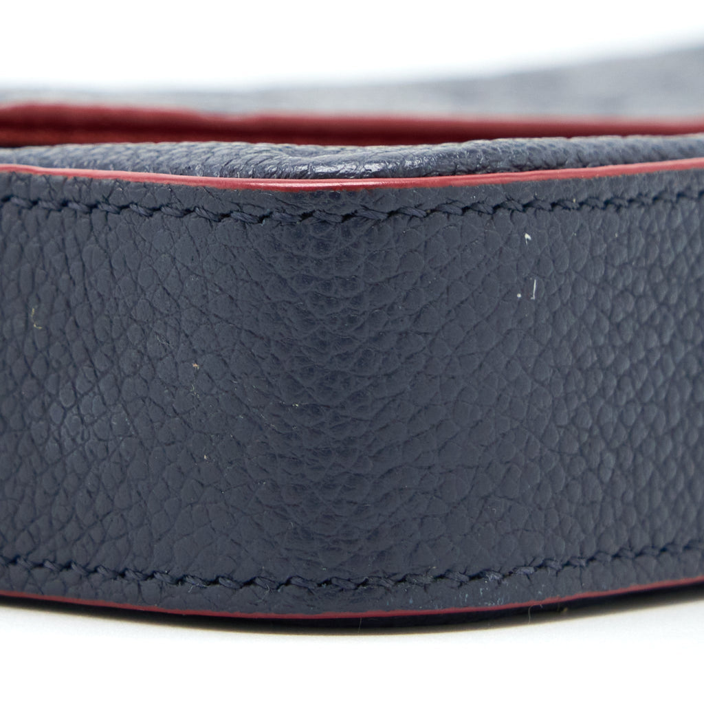 LOUIS VUITTON FELICIE POCHETTE MONOGRAM EMPREINTE NAVY GHW