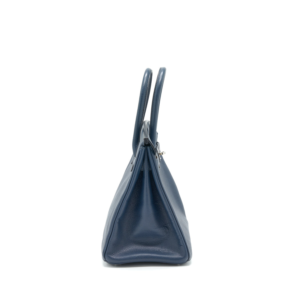 HERMES BIRKIN 30 EPSOM DARK BLUE SHW