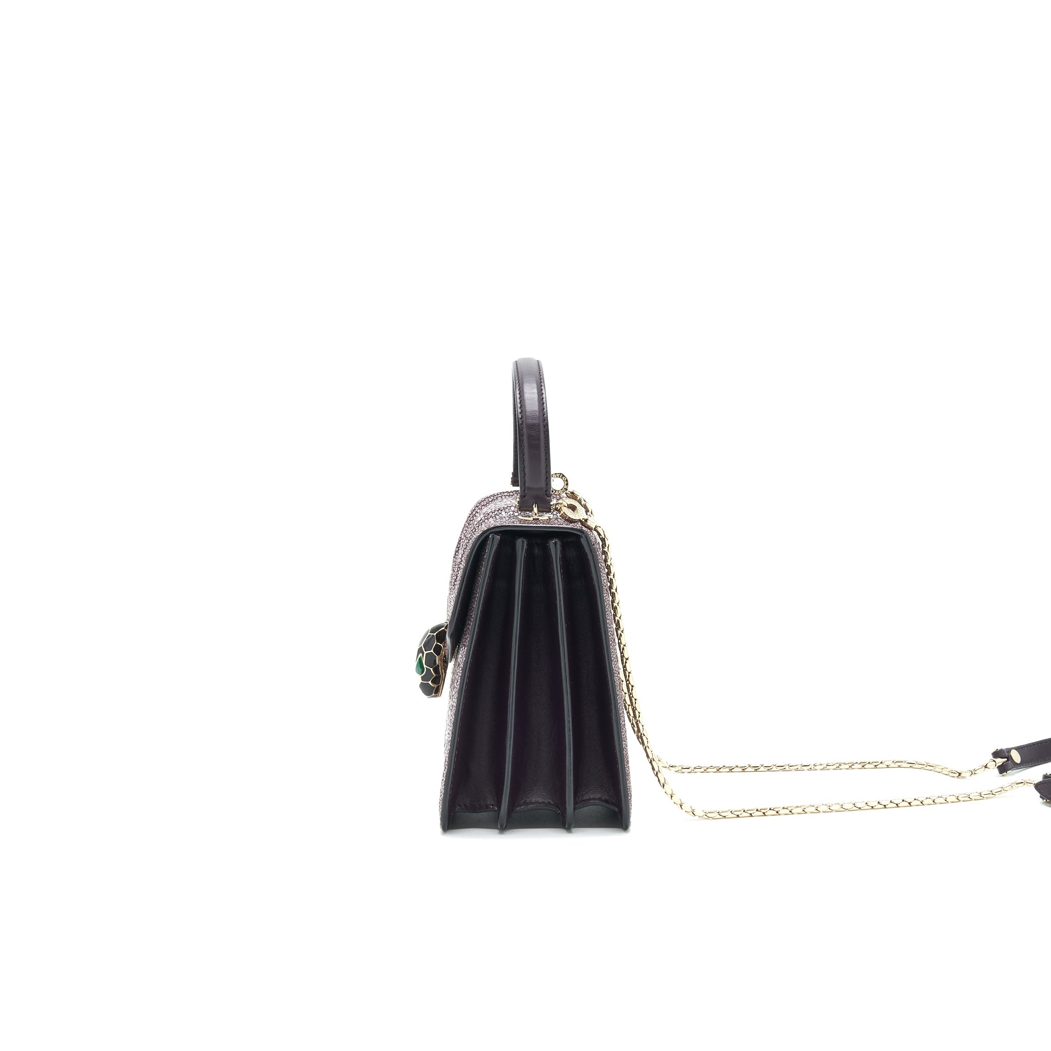 BVLGARI SERPENTI FOREVER CROSSBODY BAG STIGARY PURPLE