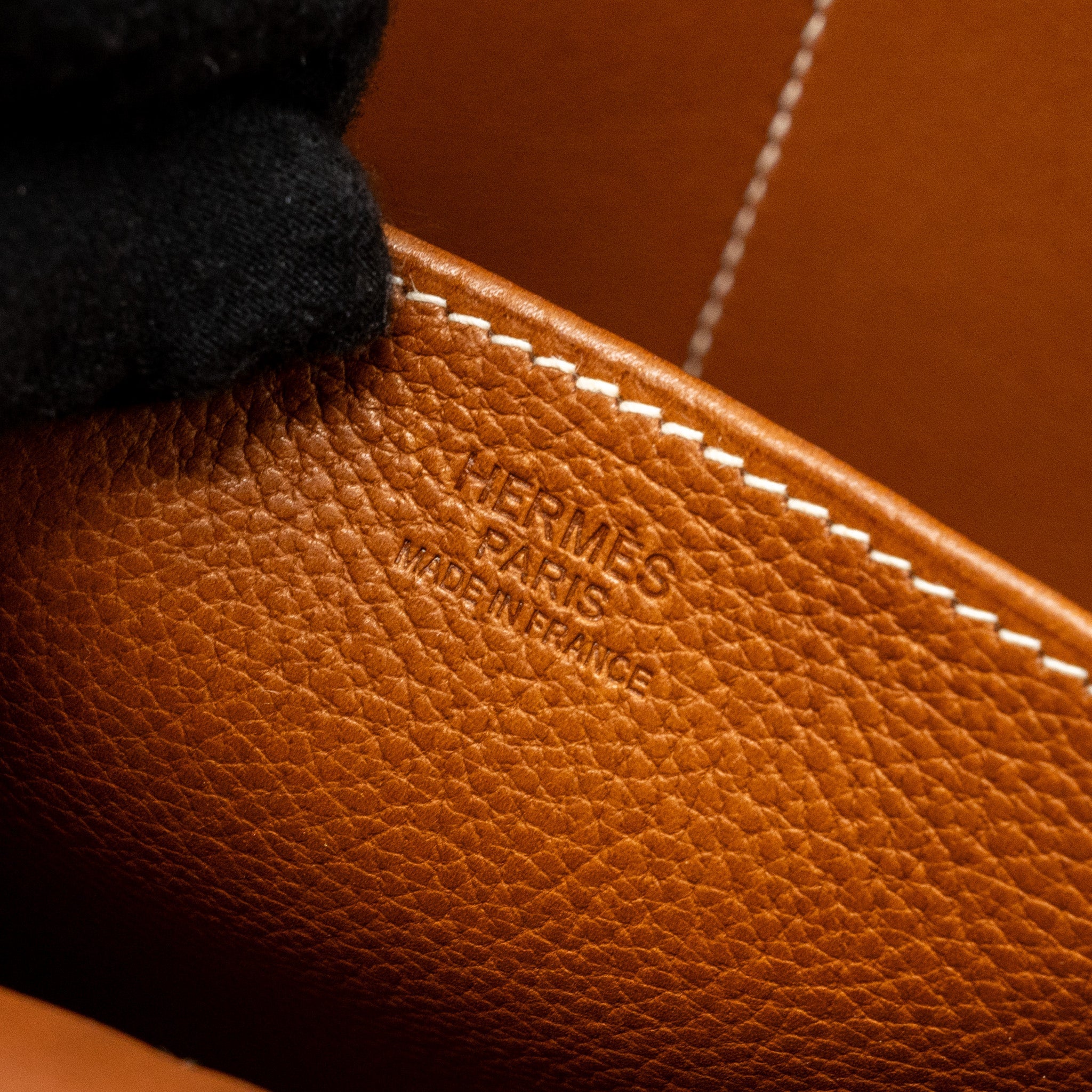 HERMES HALZAN 31 BARENIA FAUBOURG FAUVE GHW