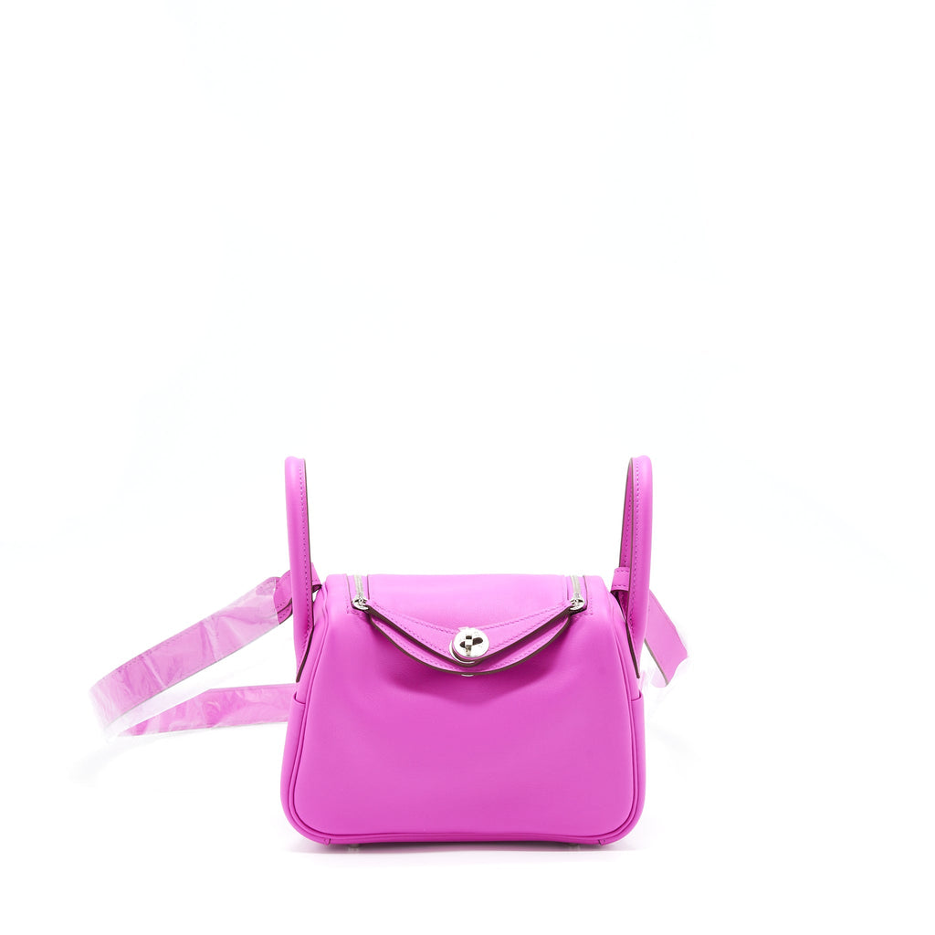 HERMES MINI LINDY SWIFT MAGNOLIA SHW