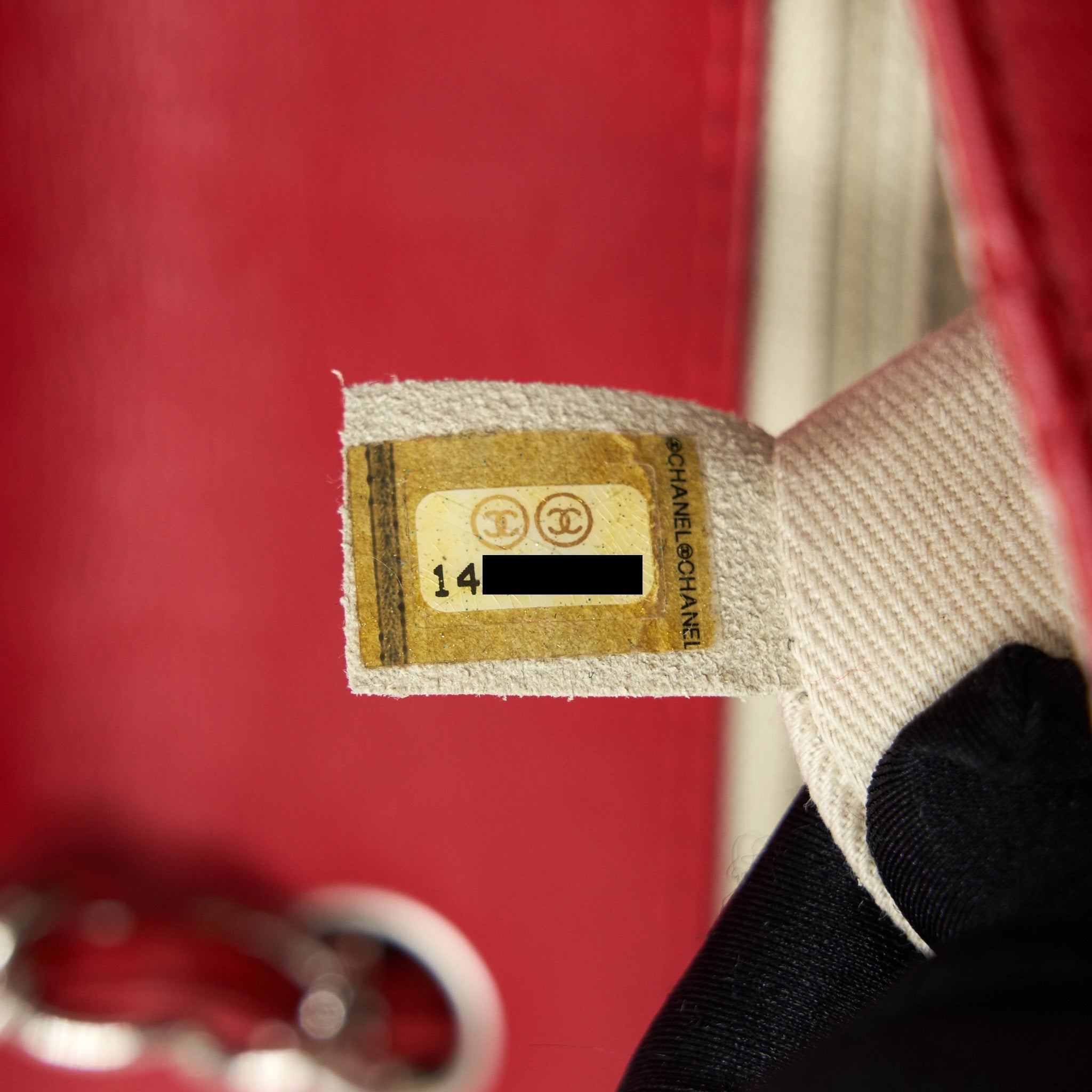 CHANEL QUILTED LARGE FLAP LEATHER BAG WITH CHAIN RED SHW
