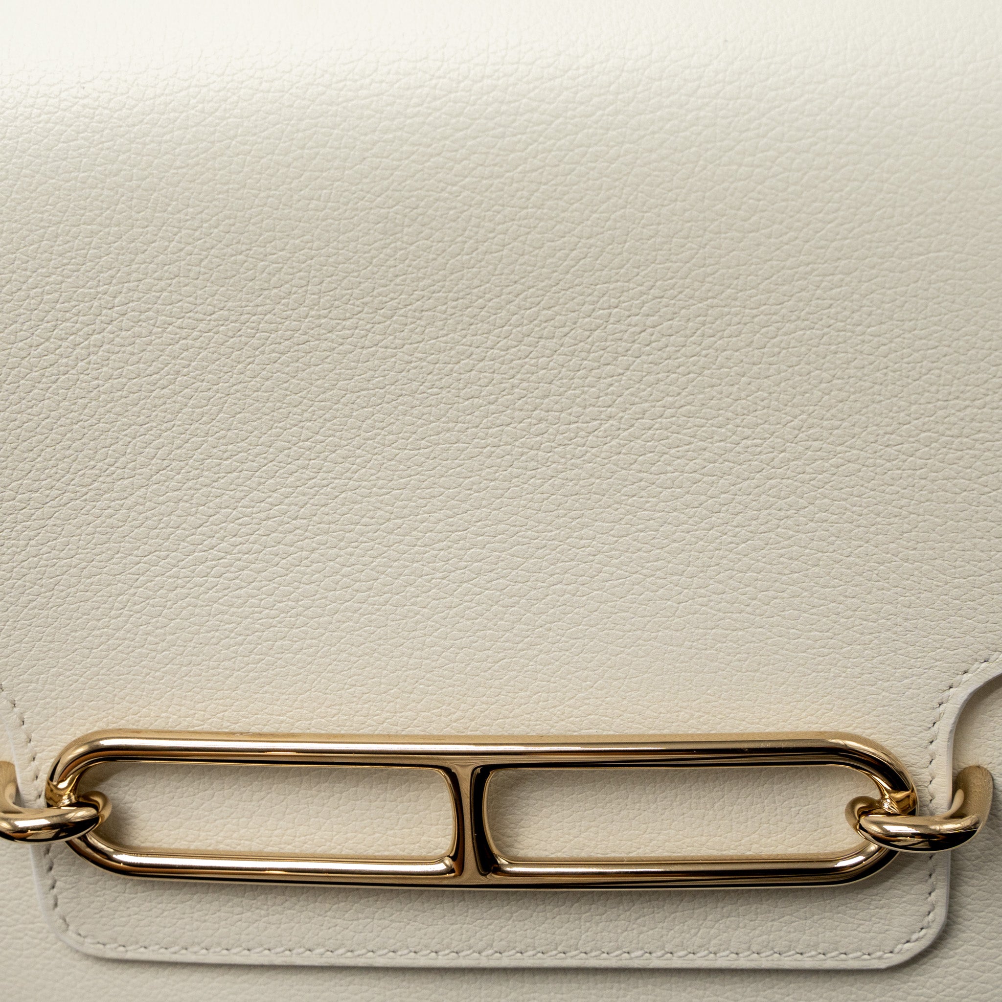HERMES MINI ROULIS EVERCOLOR BLANC LGHW
