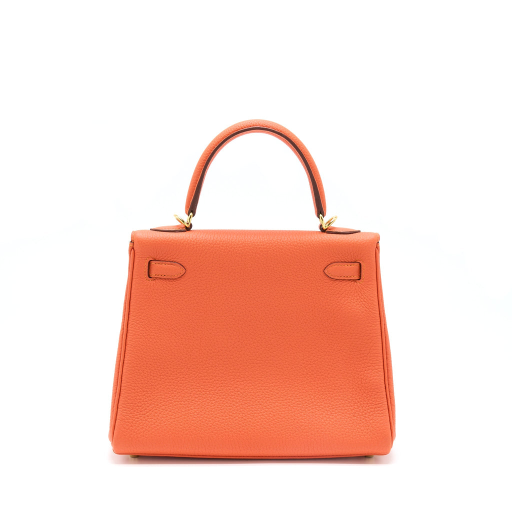 HERMES KELLY 25 TOGO 9J FEU GHW