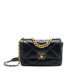 CHANEL SMALL 19 BAG BLACK