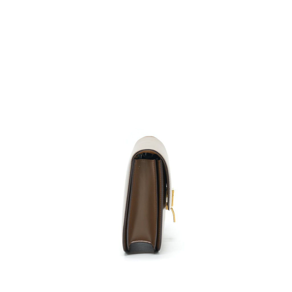 CELINE CLASSIC MEDIUM BOX BAG IN CARAMEL