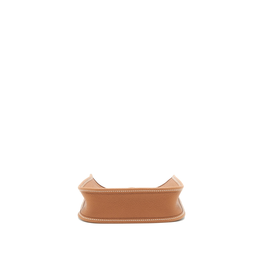 HERMES MINI EVELYNE TAURLLON MAURICE GOLD GHW
