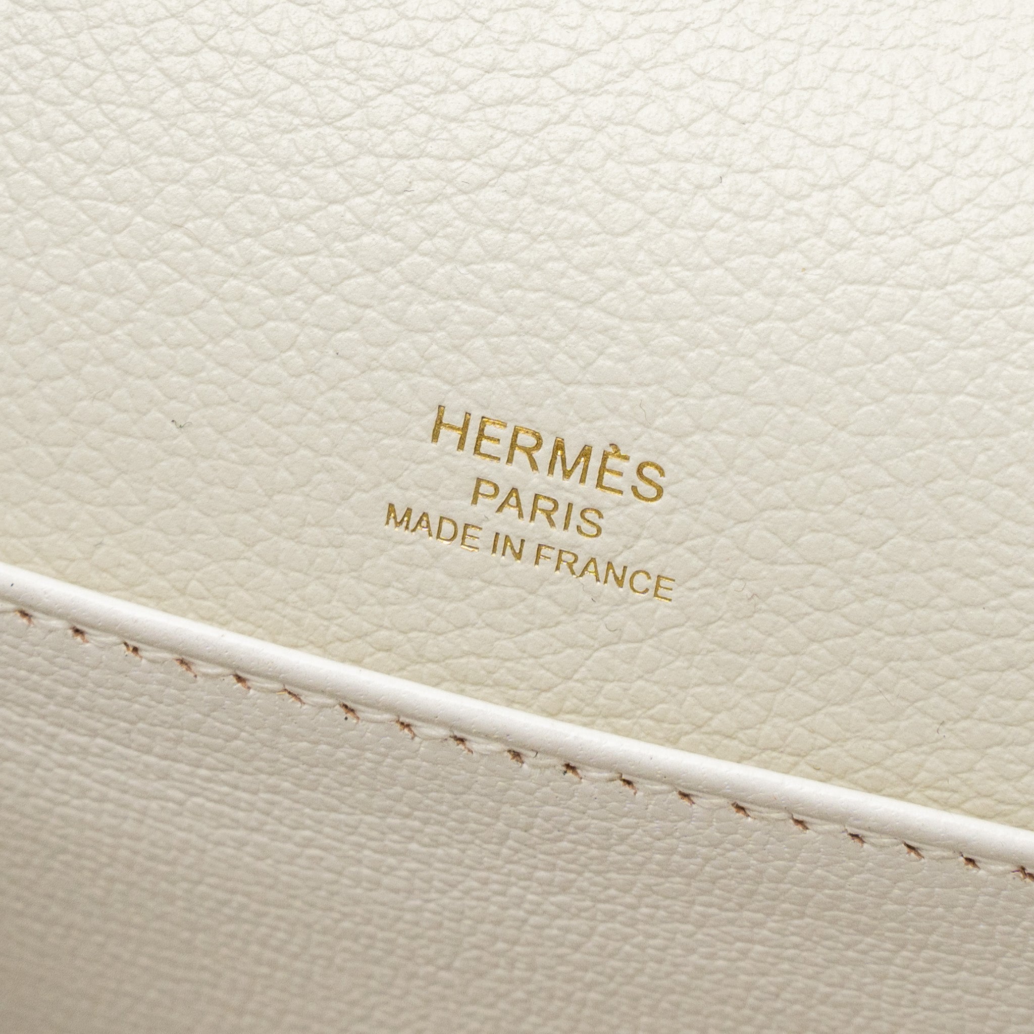 HERMES MINI ROULIS EVERCOLOR BLANC LGHW