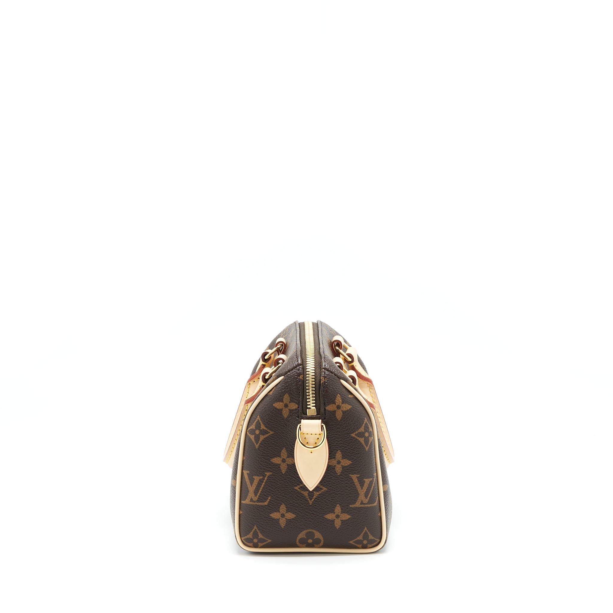 LOUIS VUITTON SPEEDY BANDOULIERE 20 MONOGRAM CANVAS/BLACK MULTICOLOUR STRAP