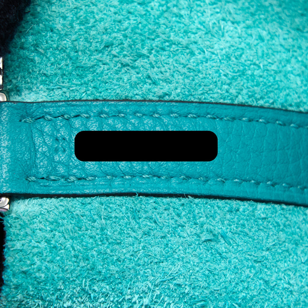 HERMES PICOTIN 18 LOCK BAG CLEMENCE MALACHITE SHW
