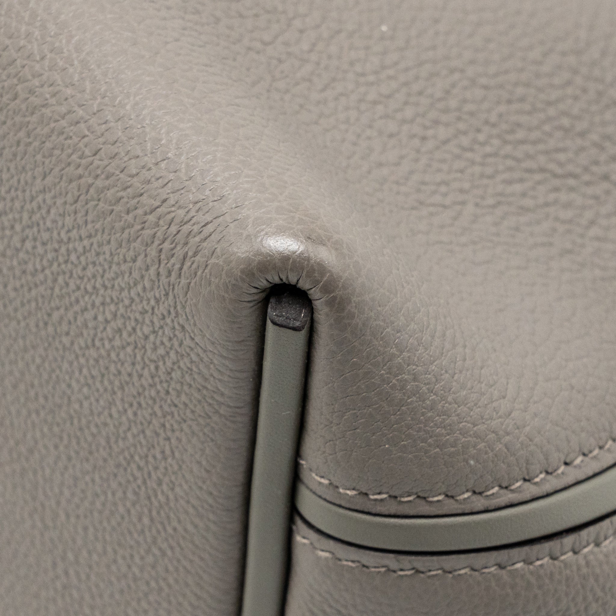 HERMES 2424 24/24-29 BAG TOGO/SWIFT GRIS MEYER GHW