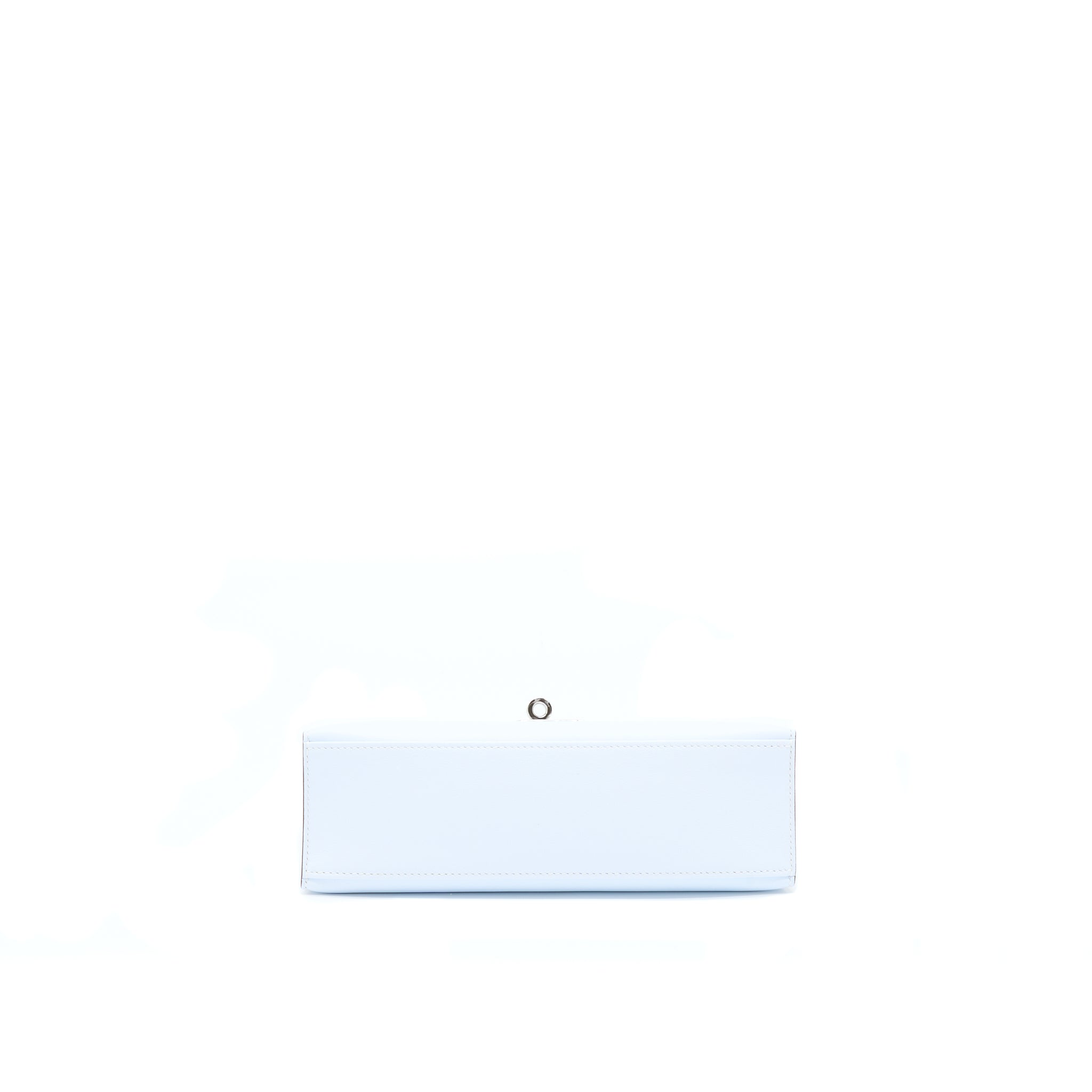 HERMES KELLY POCHETTE SWIFT T0 BLUE BRUME SHW