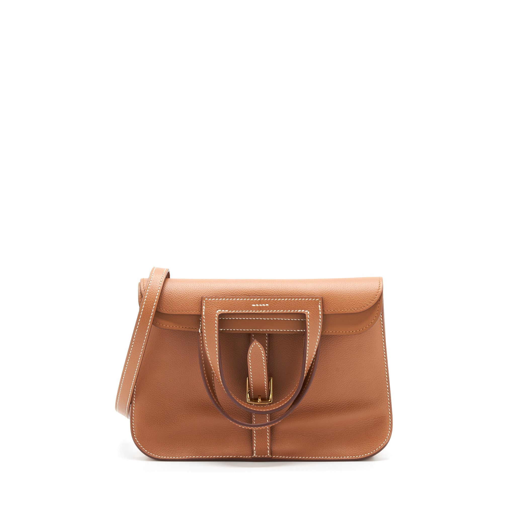 HERMES HALZAN 25 EVERCOLOR GOLD GHW