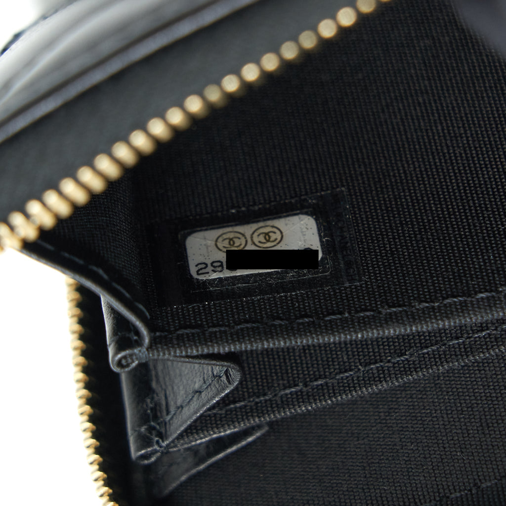CHANEL ZIPPED COIN PURSE BRACELETS IN SHINY LAMBSKIN