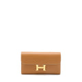 HERMES CONSTANCE LONG WALLET EPSOM GOLD GHW