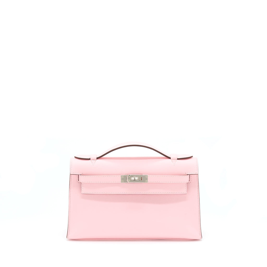 HERMES KELLY POCHETTE SWIFT 3Q ROSE SAKURA SHW