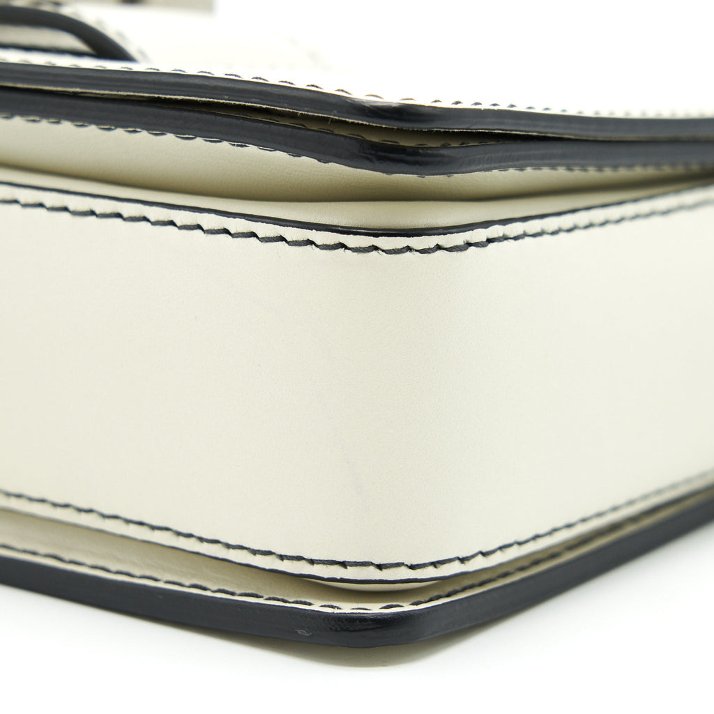 DIOR MEDIUM DIOR EVOLUTION BAG WHITE WITH SHW