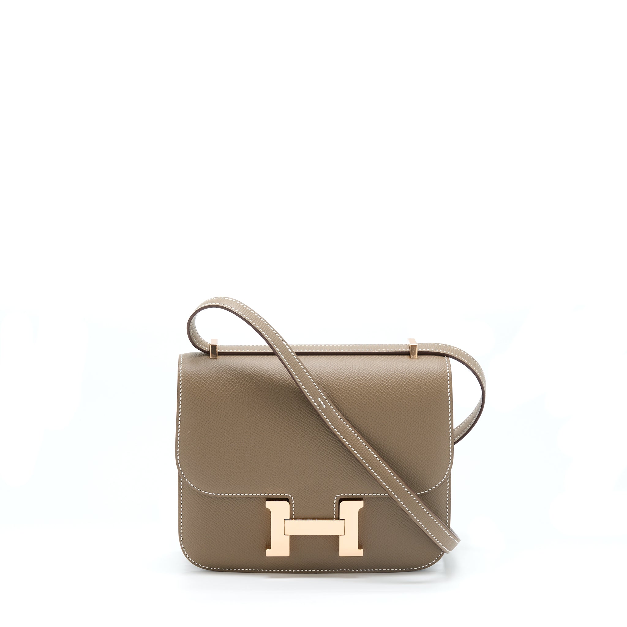 HERMES MINI CONSTANCE EPSOM ETOUPE RGHW
