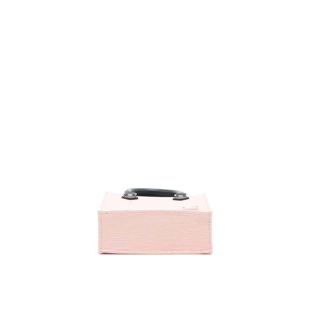 LOUIS VUITTON PETIT SAC PLAT EPI LIGHT PINK/BLACK SHW
