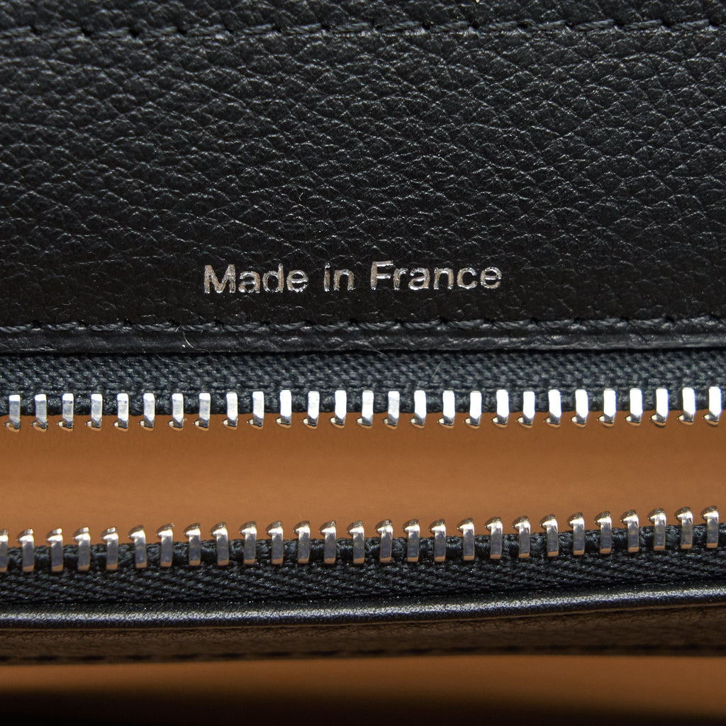 DELVAUX BRILLIANT MM BLACK SHW CALFSKIN
