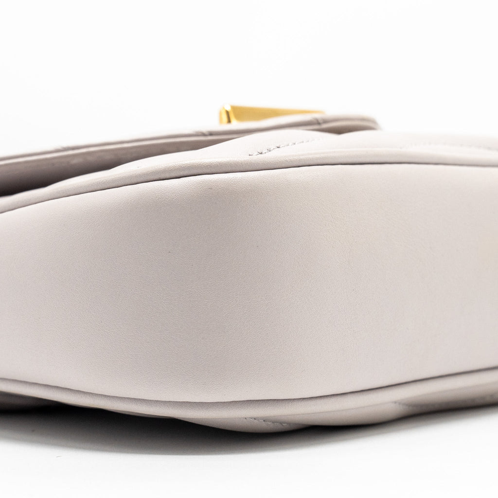 LOUIS VUITTON NEW WAVE MULTI POCHETTE CALFSKIN BRUME GHW