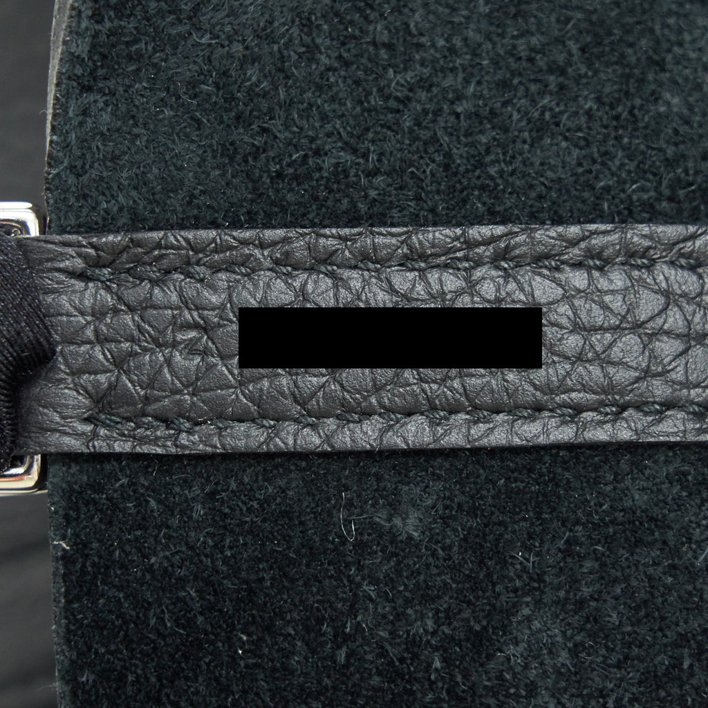 HERMES PICOTIN 22 LOCK BAG BLACK SHW