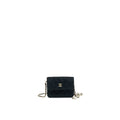 CHANEL VELVET PEARL CRUSH MINI BELT BAG BLACK WITH LGHW