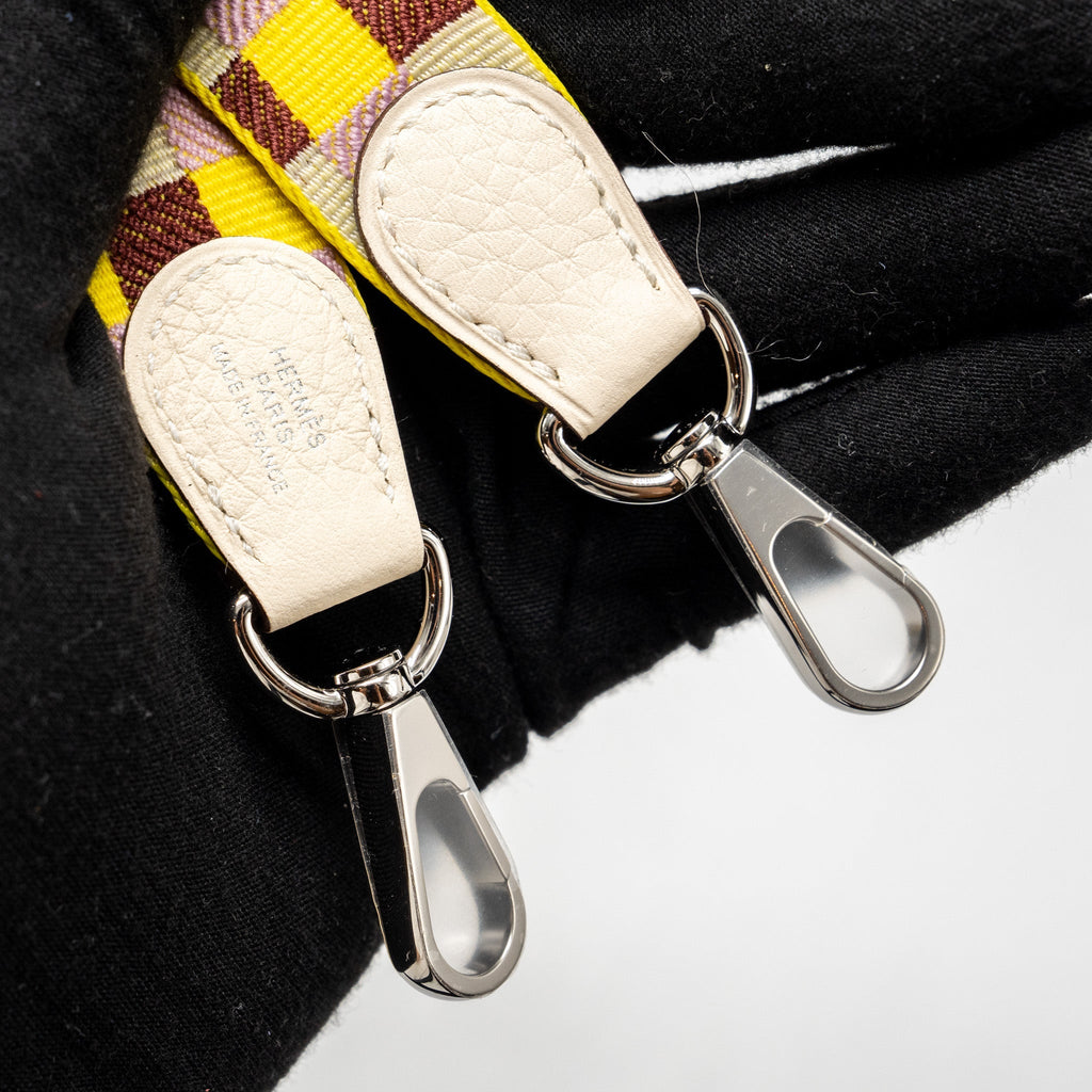 HERMES MINI EVELYNE CLEMENCE NATA MULTICOLOUR STRAP SHW