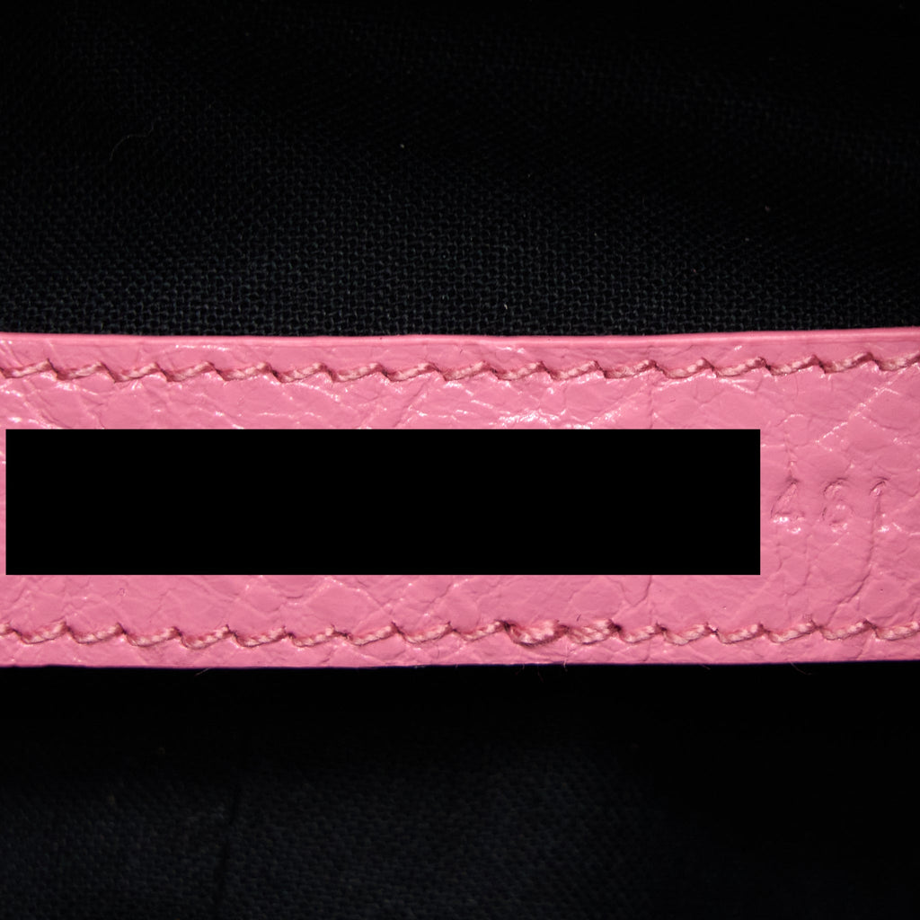 BALENCIAGA LE CAGOLE XS SHOULDER BAG CALFSKIN PINK AGED-SILVER HARDWARE