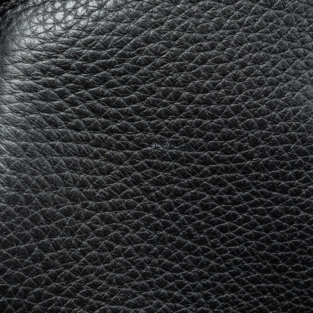 HERMES PICOTIN 22 CLEMENCE BLACK / CARAMEL SHW